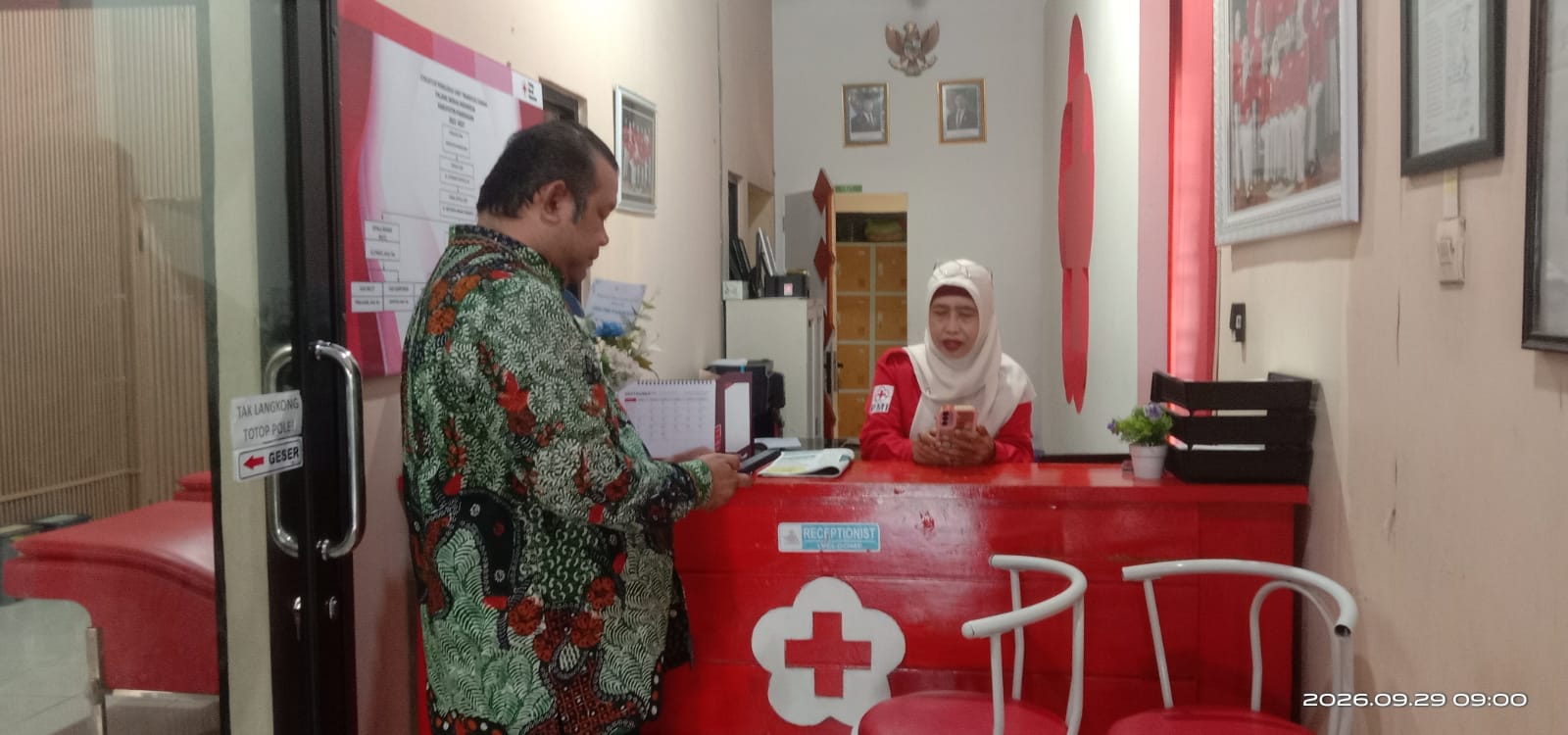 Pererat Sinergi Kemanusiaan: Ketua PA Pamekasan Kunjungi Kantor PMI