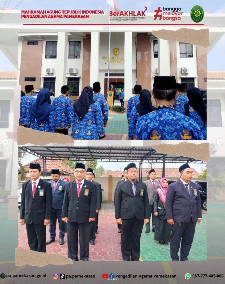 Pengadilan Agama Pamekasan Laksanakan Upacara Hari Kesaktian Pancasila 2026