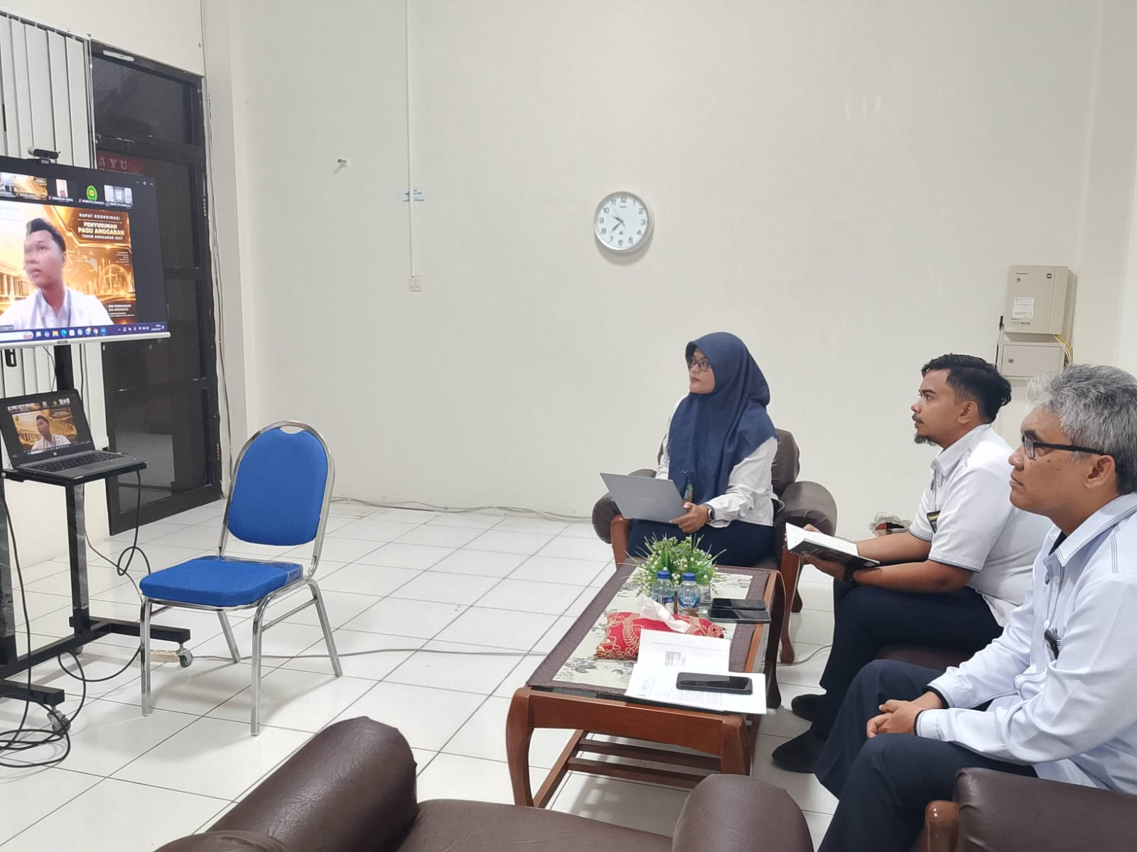 Pengadilan Agama Pamekasan Ikuti Rakor Persiapan Penyusunan Pagu Alokasi Anggaran Tahun 2027 Secara Daring