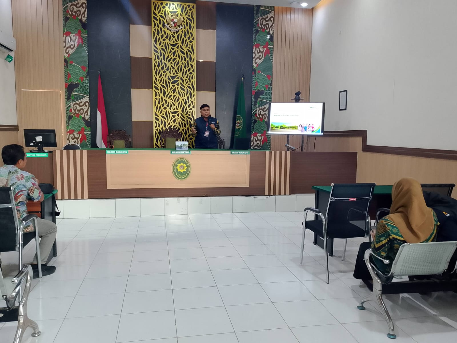 PA Pamekasan Terima Kunjungan dan Sosialisasi Program dari BPJS Ketenagakerjaan Pamekasan