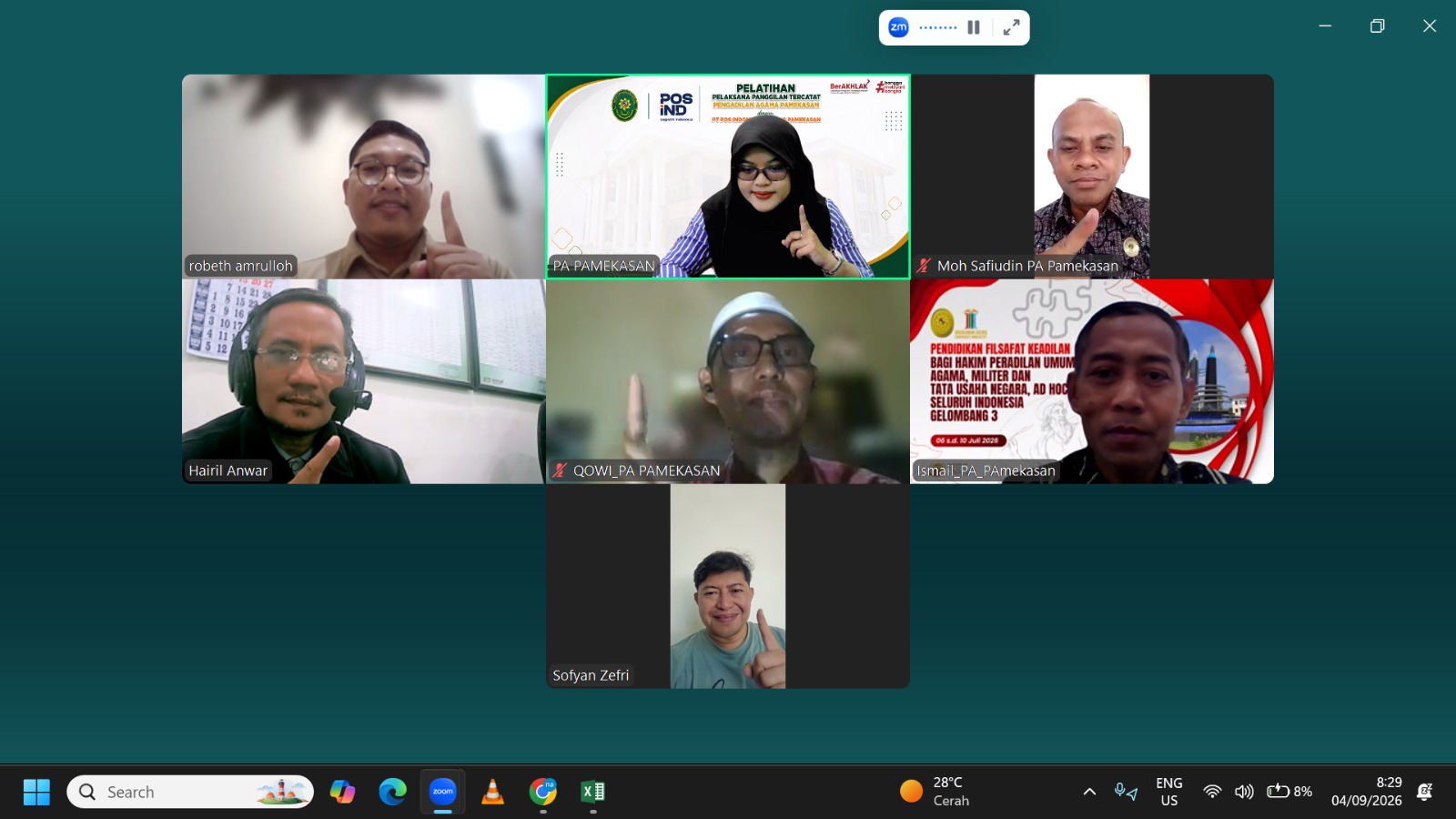 Perkuat Akuntabilitas Kinerja: PA Pamekasan Gelar Rapat Internal Pembangunan Zona Integritas Area 4